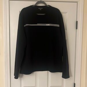 Mens - Michael Kors- XL pullover. Black.